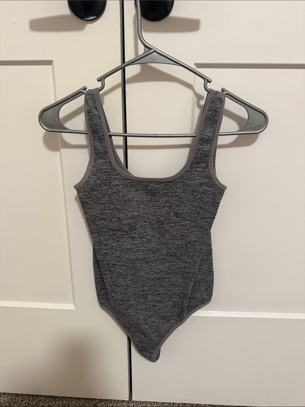 Target Grey Ribbed Bodysuit
